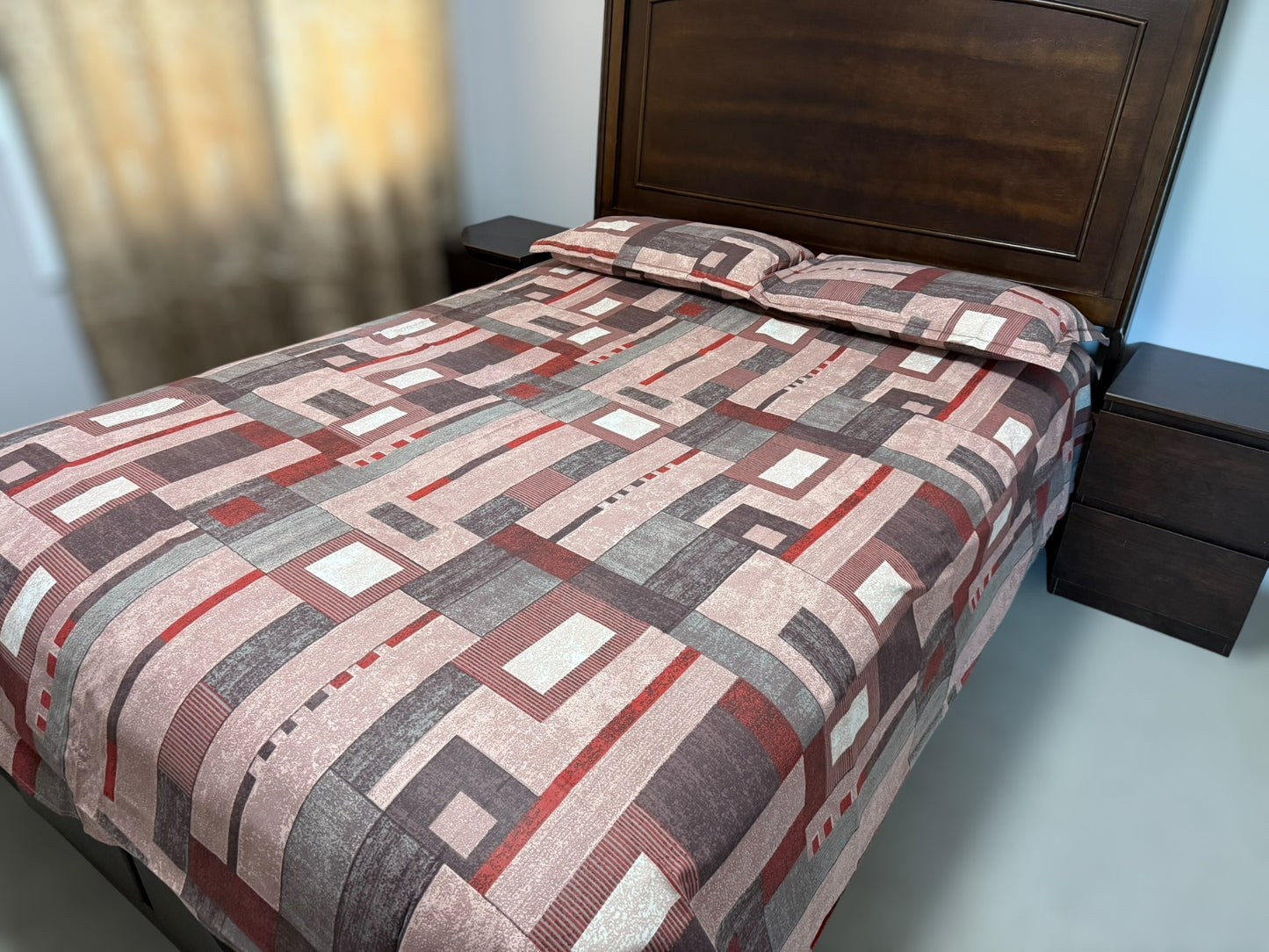 Red Square Geometric