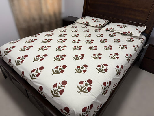 Maroon Floral